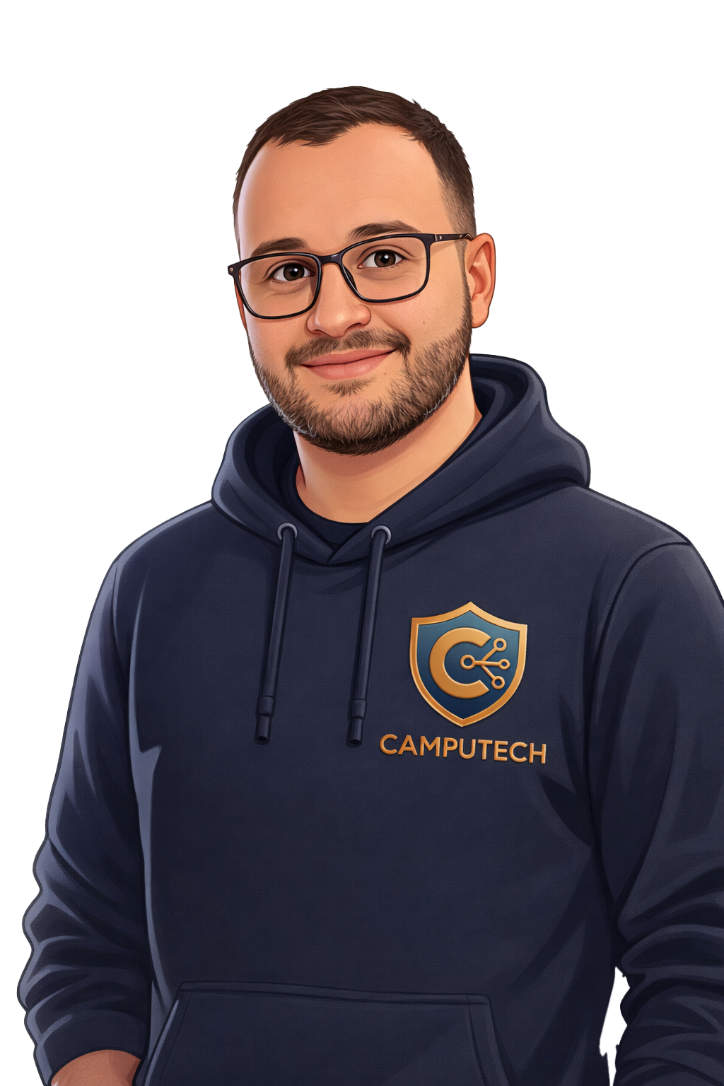 Térence, technicien CampuTech à Villeneuve-lès-Maguelone